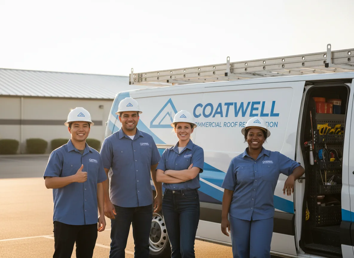 Commercial roof coating company in Geneseo, IL